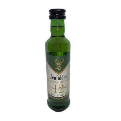 Glenfiddich 12 Year Old Miniature 5cl