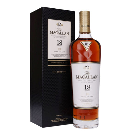 The Macallan 18 Year Old Sherry Oak 2023 Release