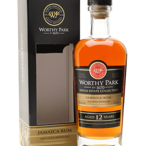 Worthy Park Single Estate 12 Year Rum 70cl