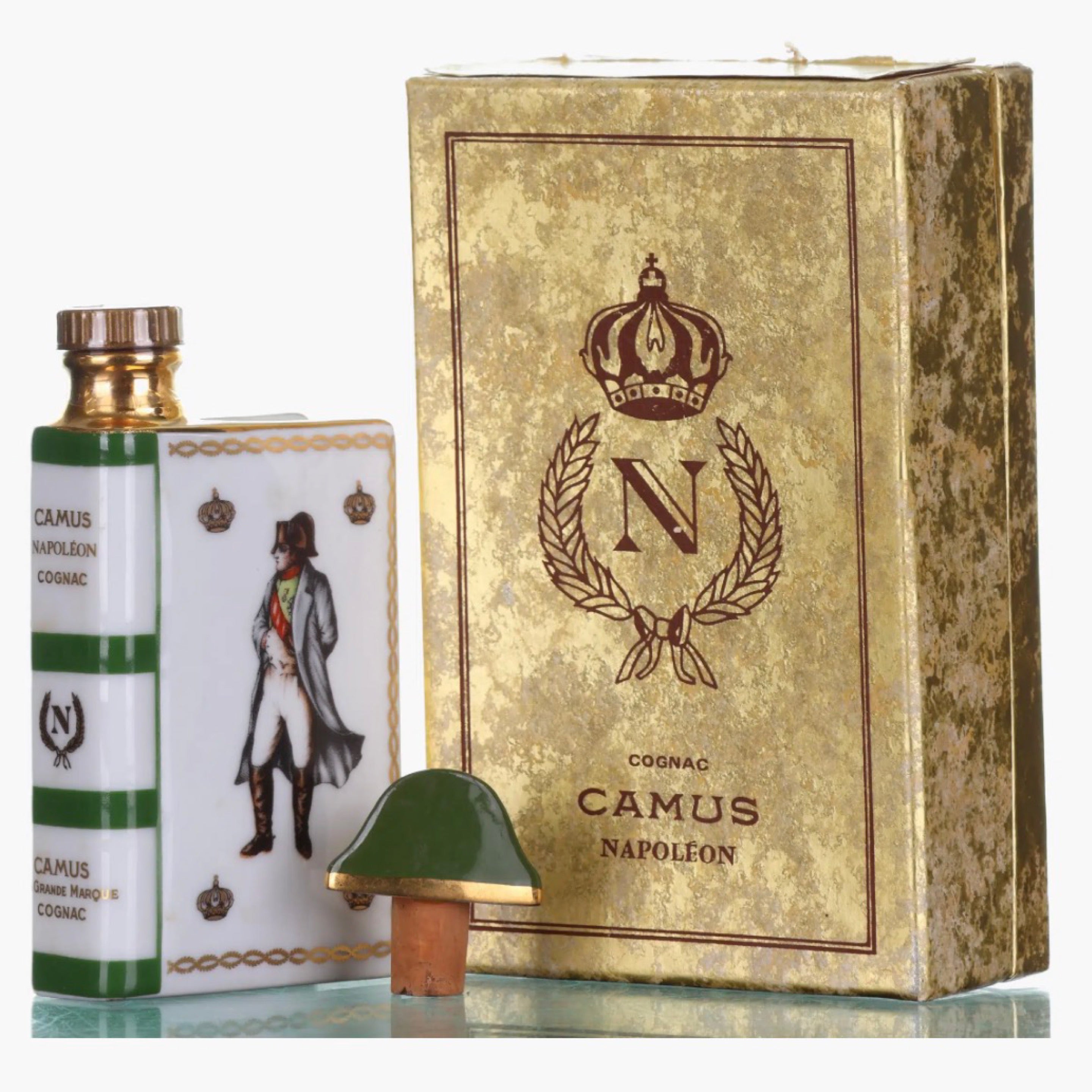 Camus Napoleon Bicentenary Cognac 1969 Miniature Decanter (White