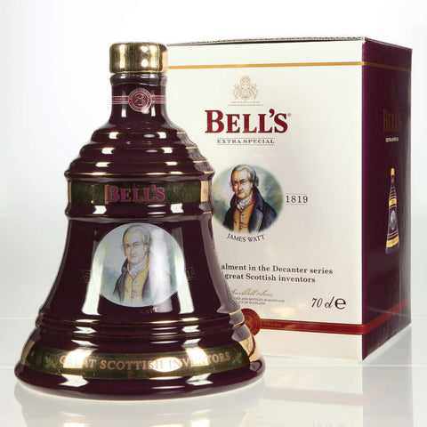 Bell's Decanter Christmas 2002 James Watt Whisky 8 Years Old