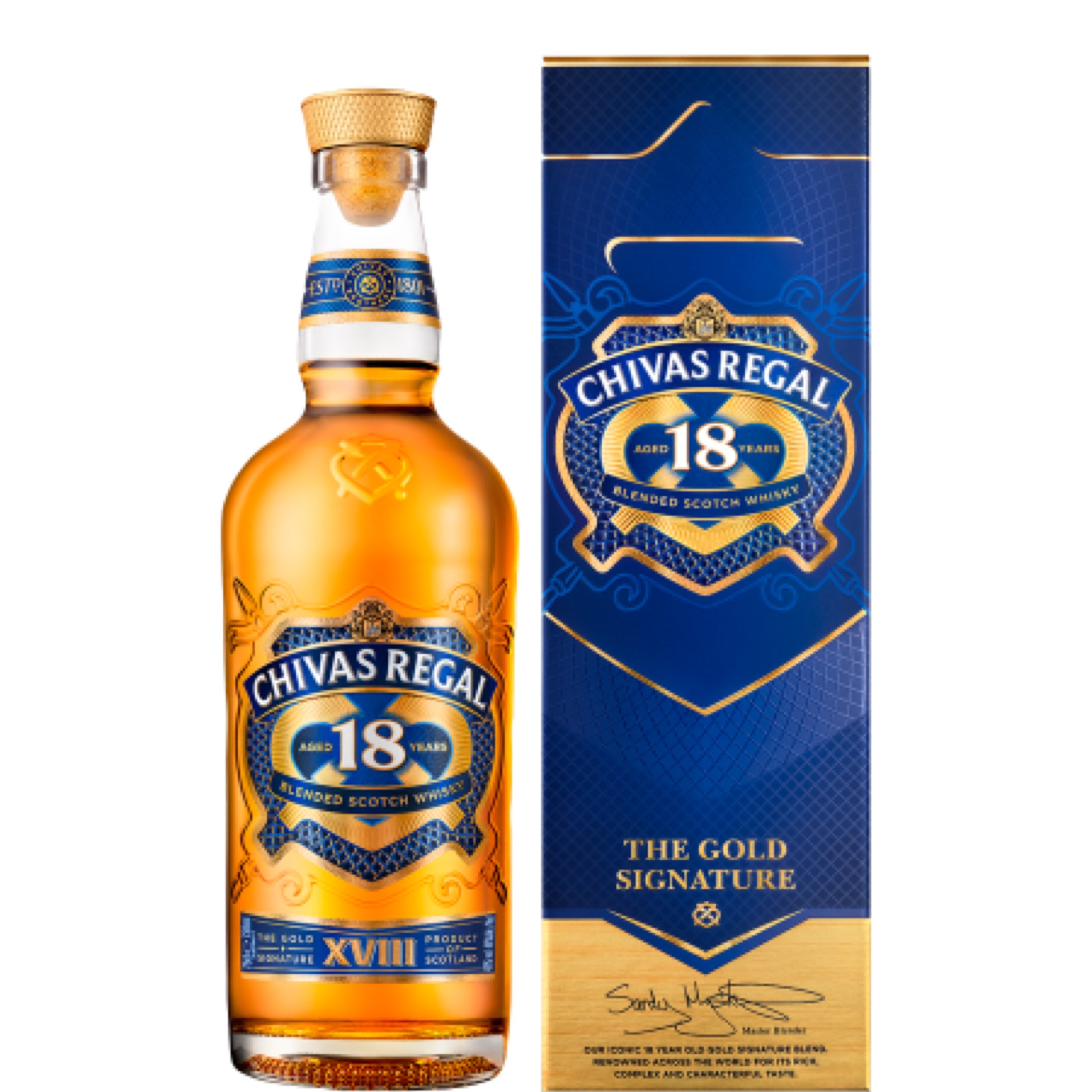 Chivas Regal 18 Years Gold Signature 3本 Chivas Regal 18 Year Old Gold Signature 70cl – Drink With Sasha